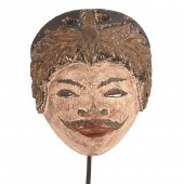 INDONESIAN CARVED WOODEN & HAN