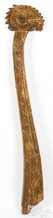 INDONESIAN CARVED ZOOMORPHIC C