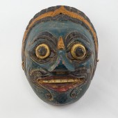 INDONESIAN CEREMONIAL MASK. In