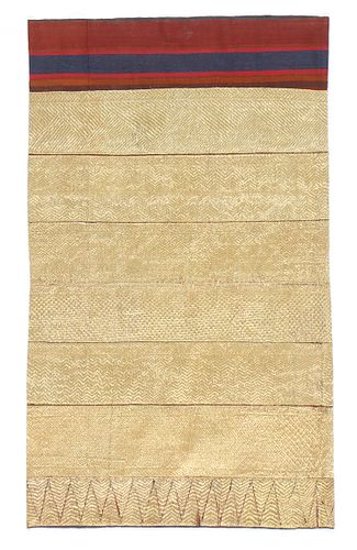 INDONESIAN CEREMONIAL TAPIS WITH