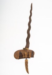 INDONESIAN "METEOR IRON" WAVY