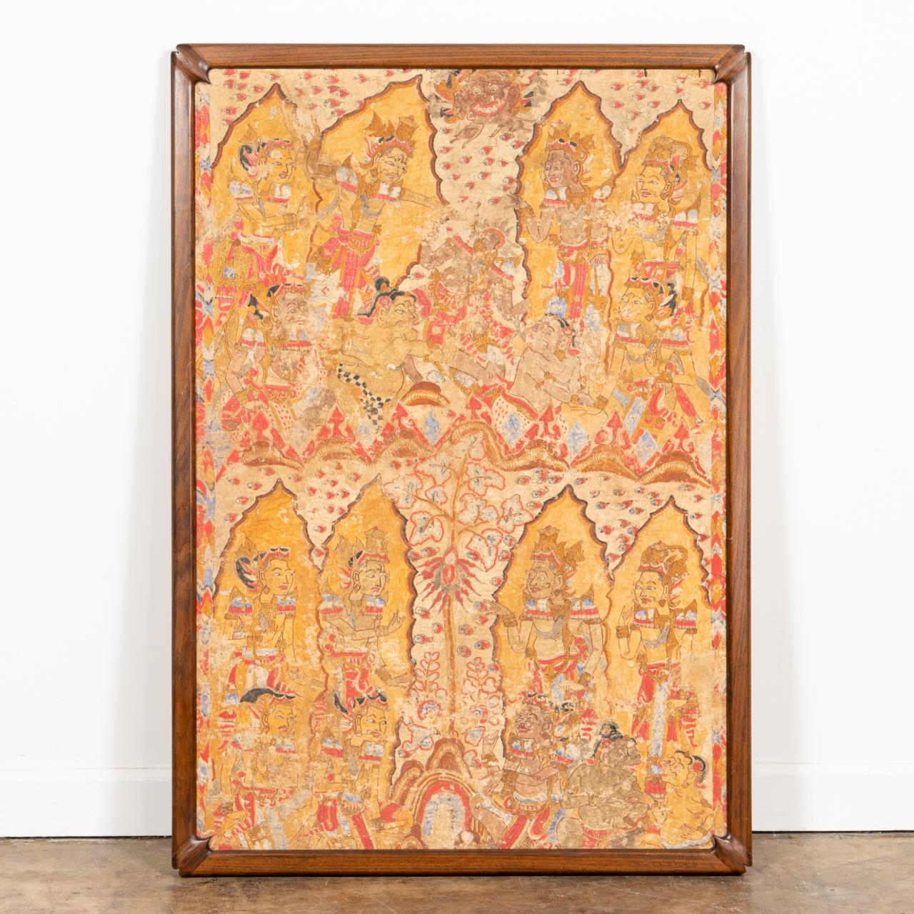 INDONESIAN OR BALINESE PAINTING