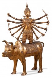 INDONESIAN SCULPTURE OF BATHAR