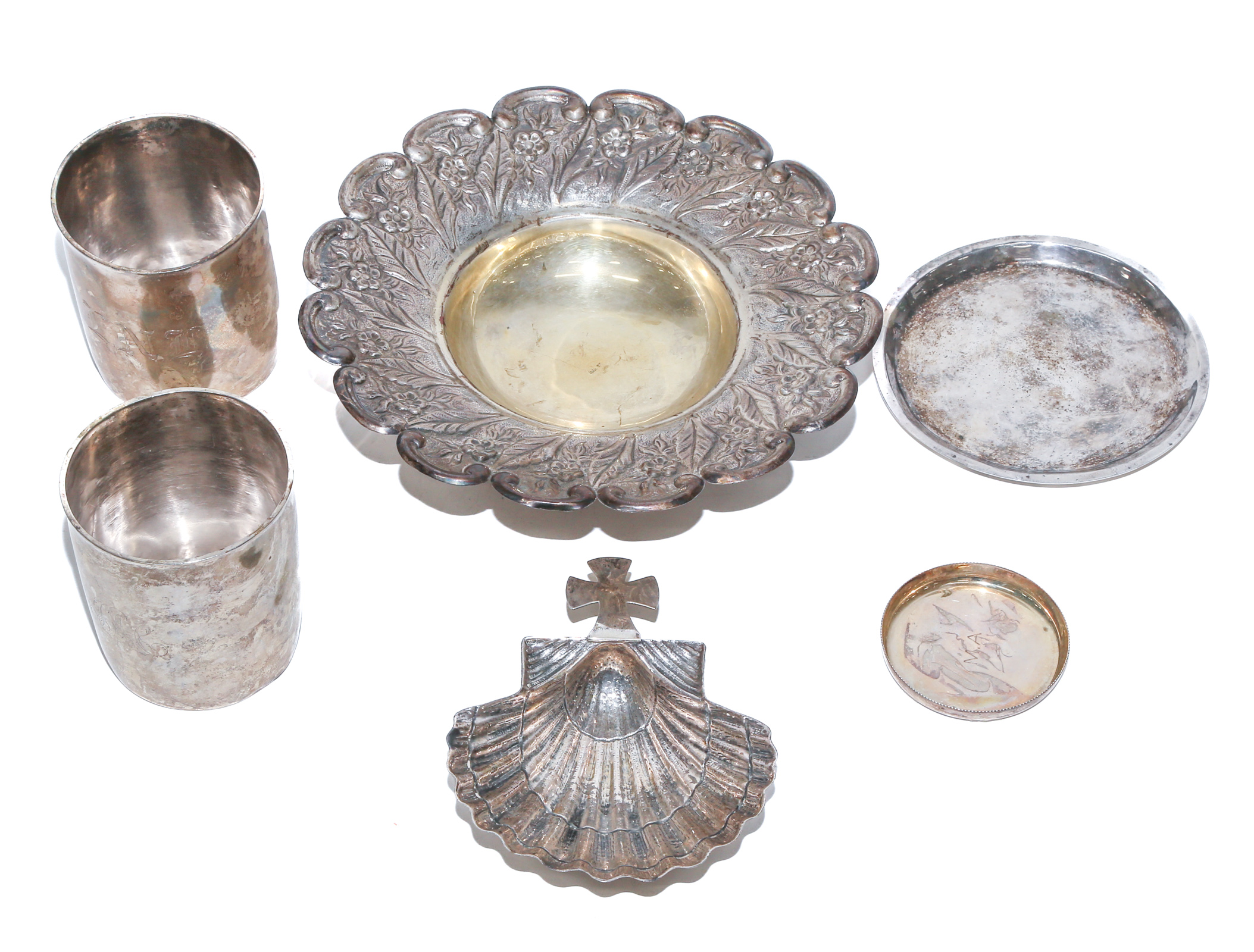 INDONESIAN SILVER BOWL Probably