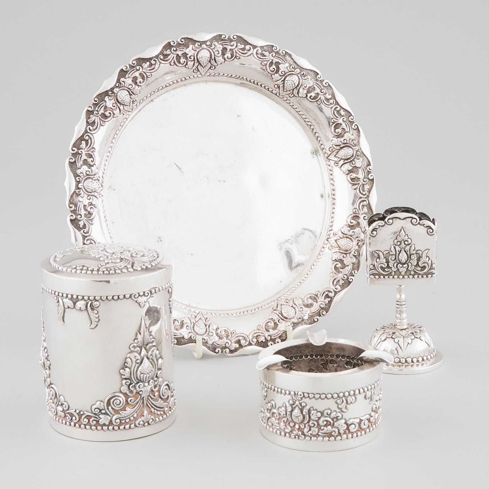 Indonesian Silver Four-Piece