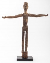 INDONESIAN WOOD PATUNG POLISI