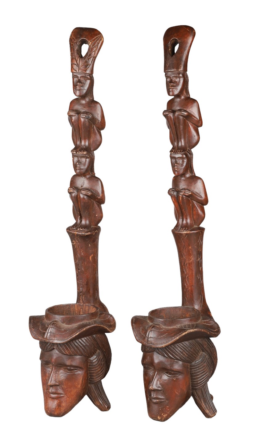 Indonesian/Polynesian carved wood