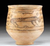 INDUS VALLEY BI-CHROME VESSEL