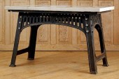 INDUSTRIAL CAST IRON TABLE MAR