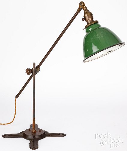 INDUSTRIAL DESK LAMP, 20TH