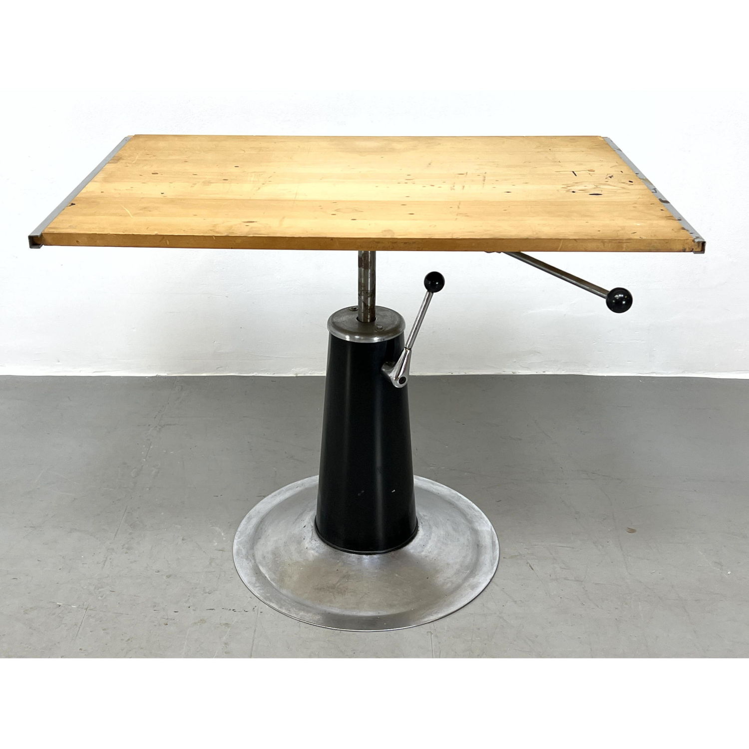 Industrial Drafting Table. Black