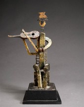 INDUSTRIAL FIGURE OF SEATED VI
