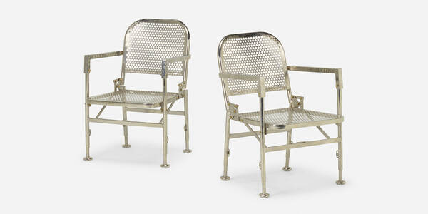 Industrial. folding field chairs,