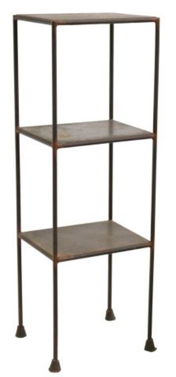 INDUSTRIAL IRON THREE-SHELF