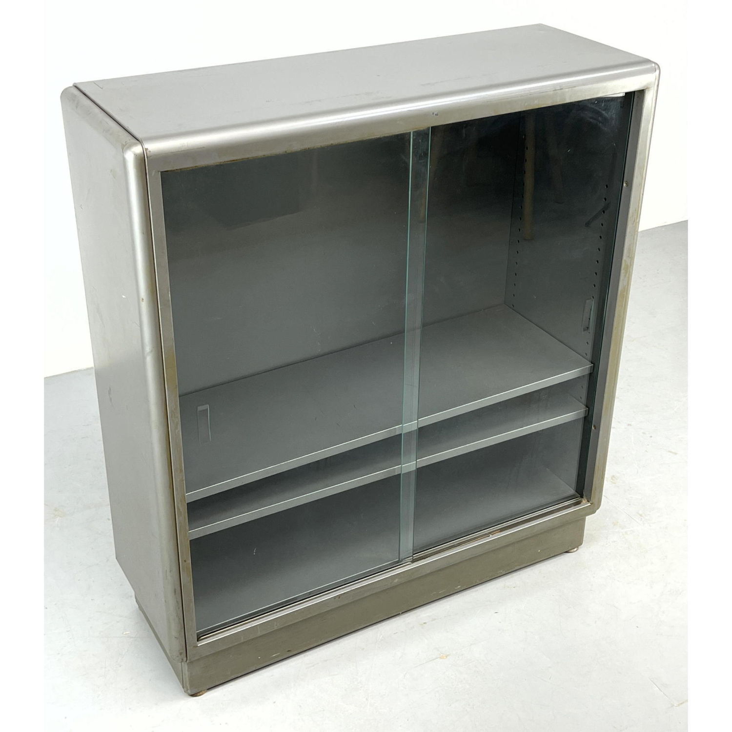 Industrial Metal Bookcase with