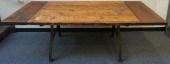 INDUSTRIAL PLANK TOP PATINATED