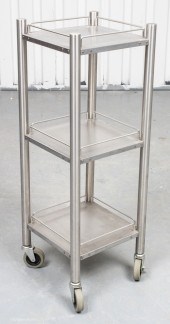 INDUSTRIAL STEEL THREE TIER RO