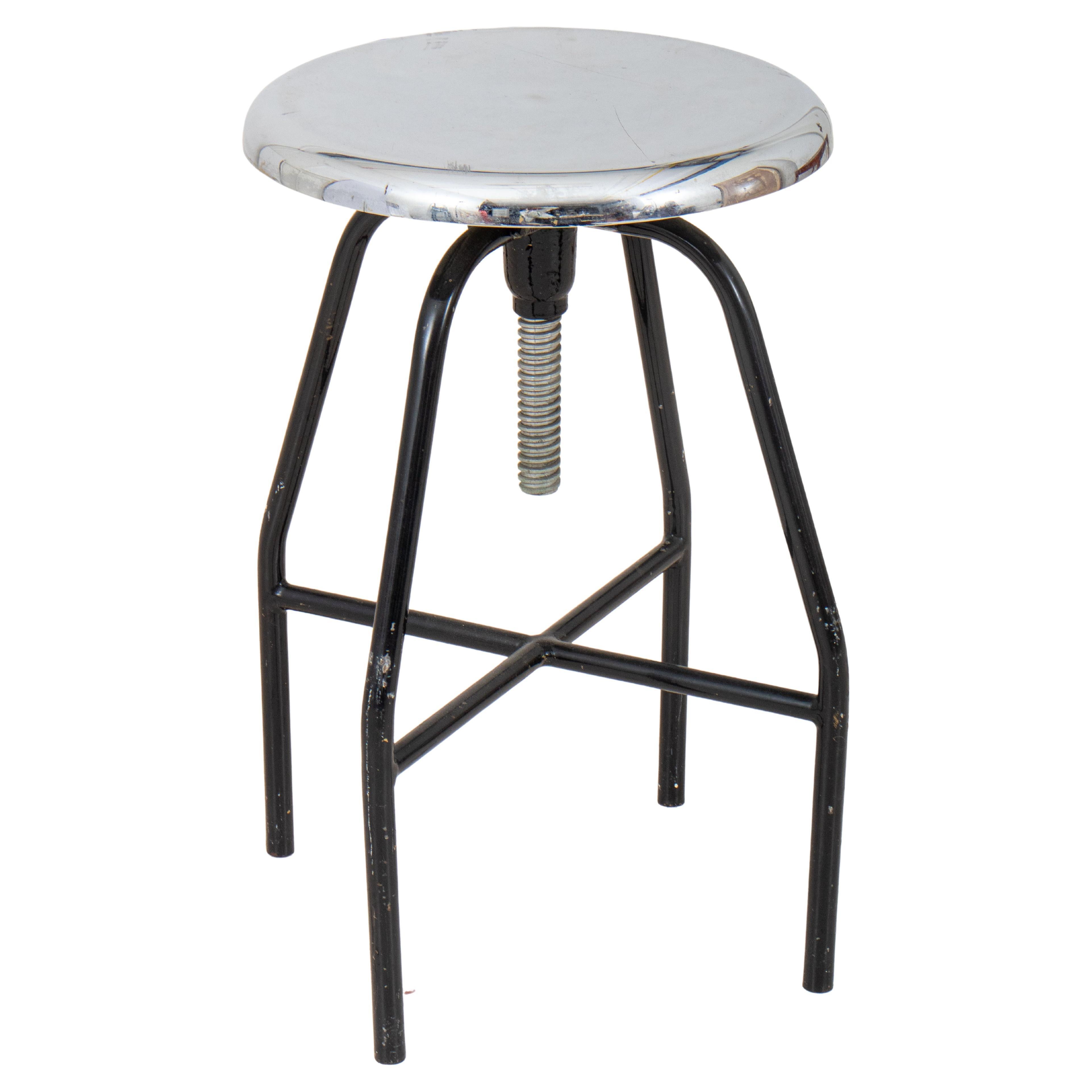 INDUSTRIAL STYLE ADJUSTABLE STOOL