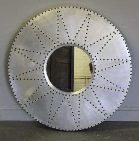 Industrial Style Riveted Metal Clad