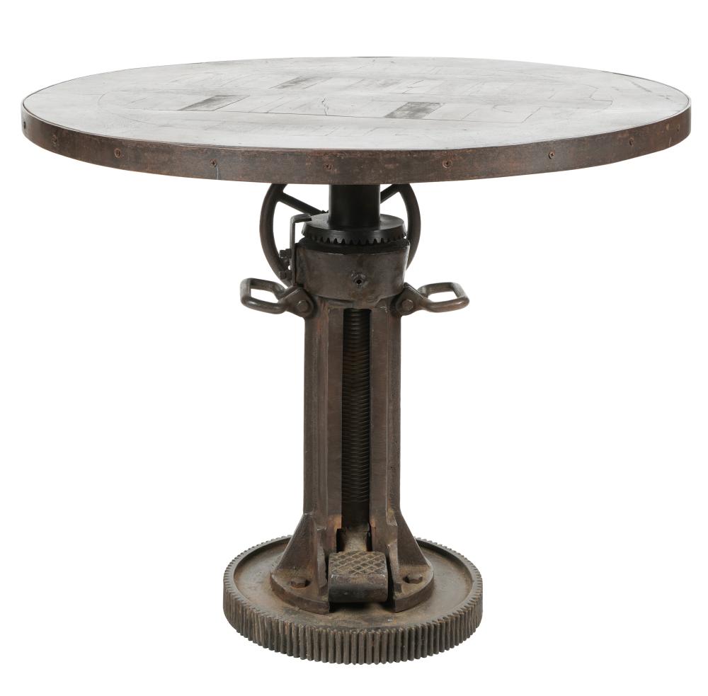 INDUSTRIAL-STYLE ROUND