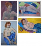 INEZ WEISSMAN FOUR OILS ON CAN