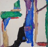 INEZ WEISSMAN OIL ON CANVASINE
