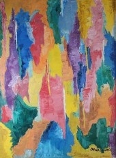 INEZ WEISSMAN OIL ON CANVASINE