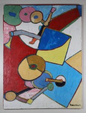 INEZ WEISSMAN OIL ON CANVASINE
