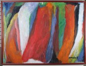 INEZ WEISSMAN OIL ON CANVASINE