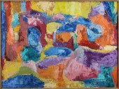 INEZ WEISSMAN OIL ON CANVASINE