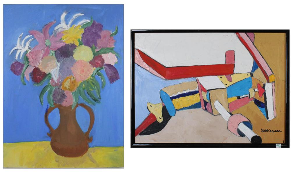 INEZ WEISSMAN TWO OILS ON