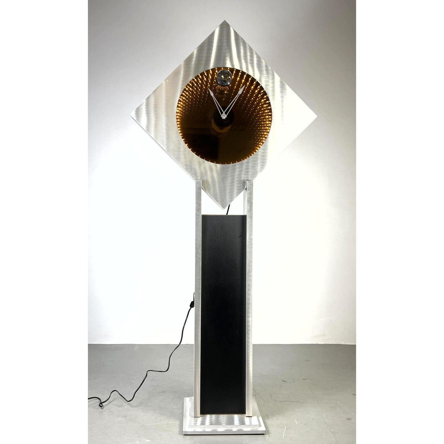 Infinity Mirror Tall Case Clock.