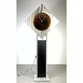 Infinity Mirror Tall Case Cloc