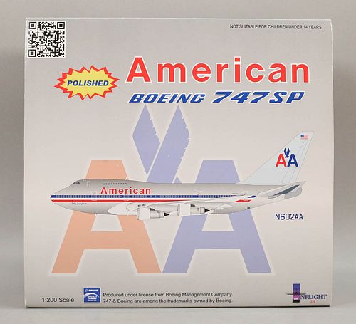 INFLIGHT AMERICAN BOEING 747SP