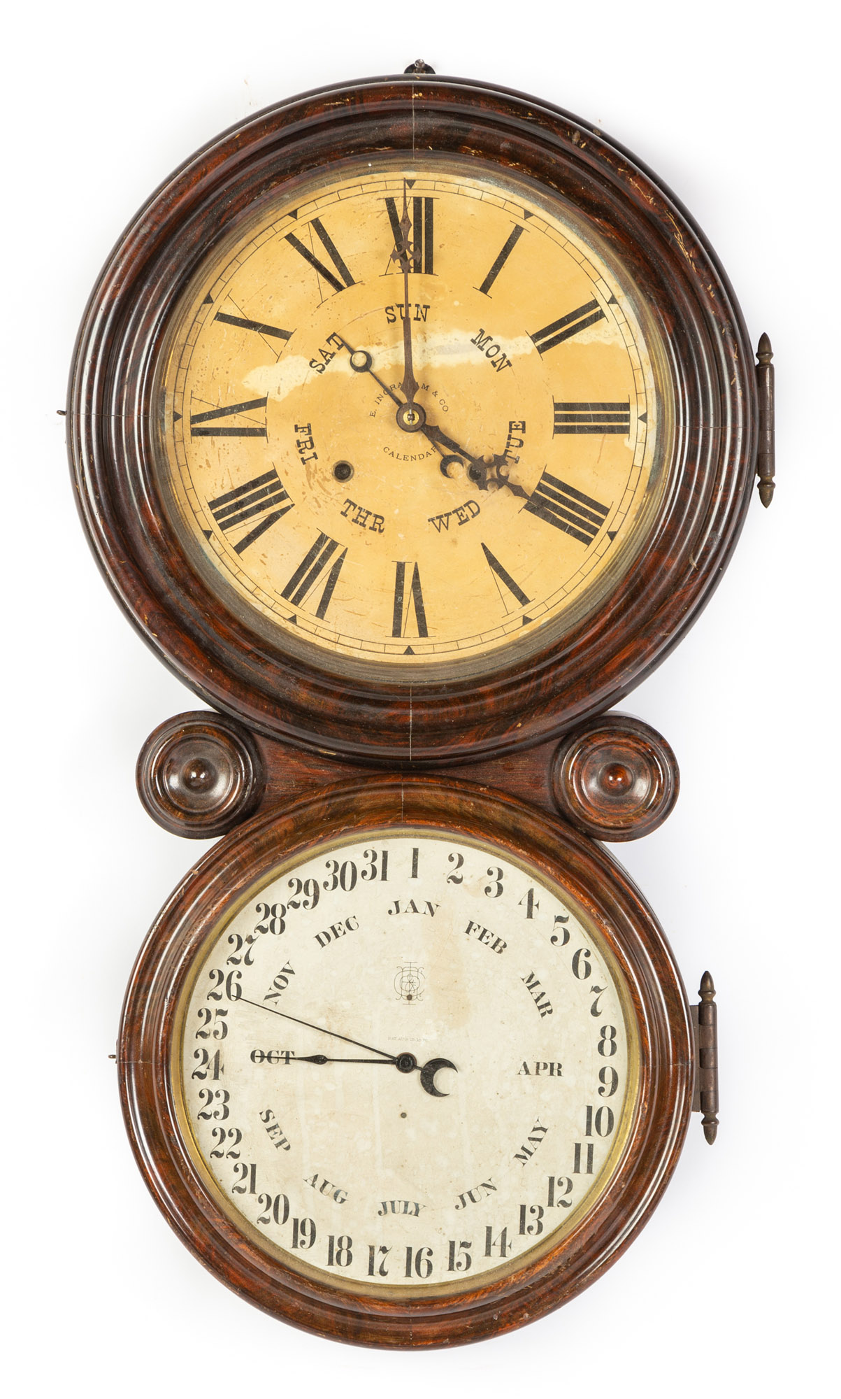 INGRAHAM B.B. LEWIS PATENT CALENDAR
