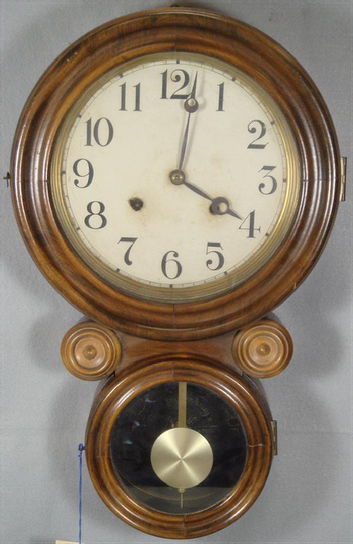 Ingraham Ionic figure 8 wall clock,