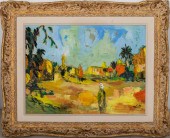 INITIALED ISRAELI LANDSCAPE OI