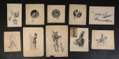 INK DRAWINGS FROM THE COLLECTI