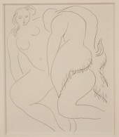 INK ENGRAVING AFTER HENRI MATI