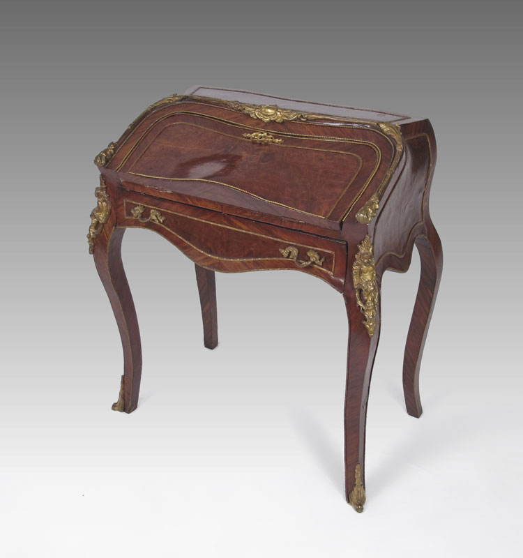 INLAID AND ORMOLU MOUNTED WRITING