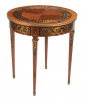 INLAID, BRONZE-MOUNTED GUERIDO