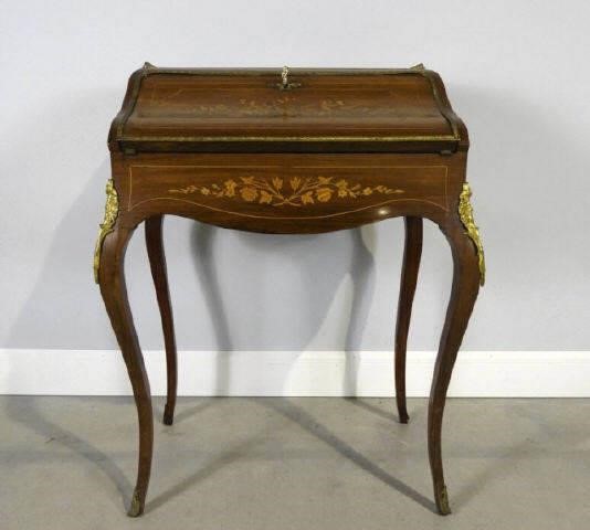 INLAID BUREAU DE DAME, 19TH