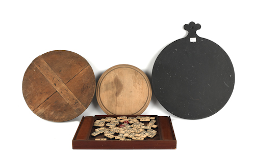 Inlaid checkerboard ca. 1900