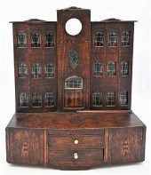 INLAID COLONIAL ARCHITECTURAL