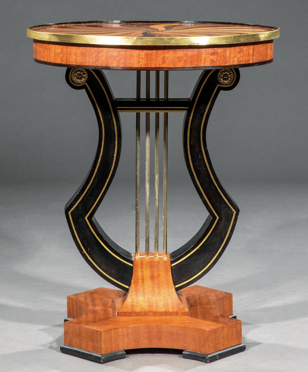 INLAID EXOTIC WOODS, MAHOGANY,