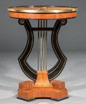 INLAID EXOTIC WOODS, MAHOGANY,