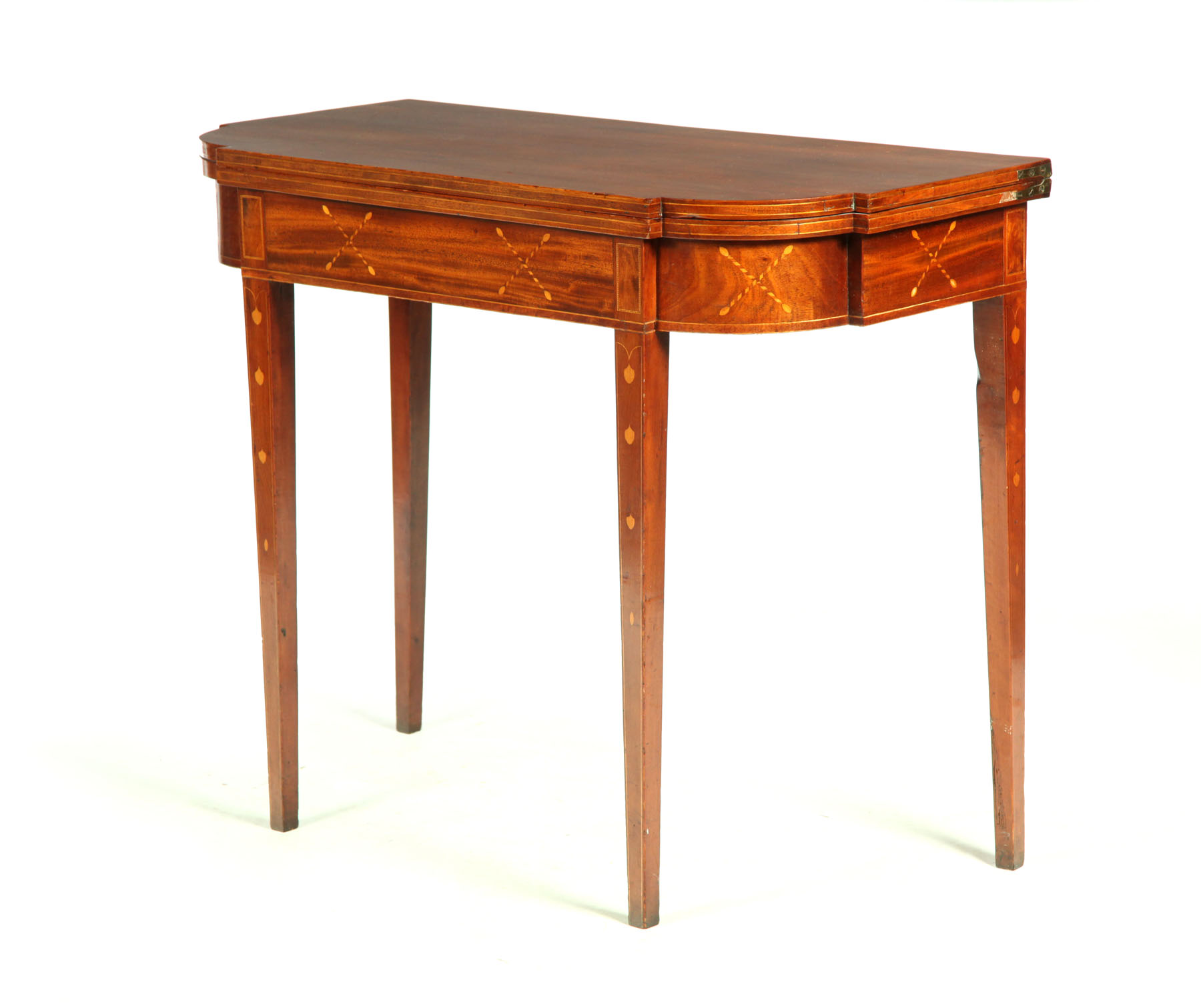INLAID FEDERAL CARD TABLE. 