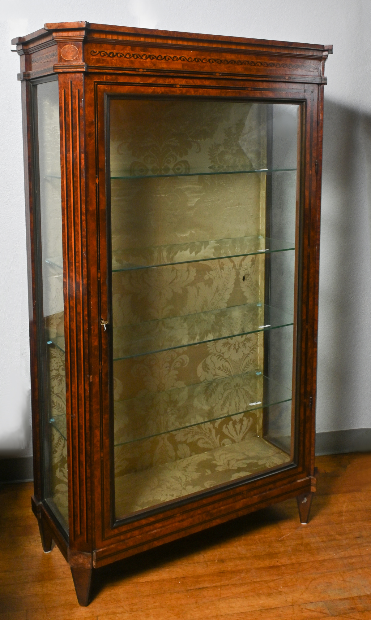 INLAID FRENCH VITRINE DISPLAY