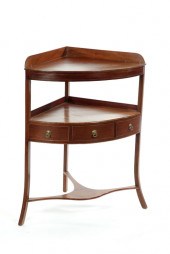 INLAID HEPPLEWHITE CORNER WASH