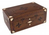 INLAID LAP DESK 19TH CENTURY H